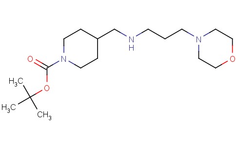 1-BOC-4-[[3-(MORPHOLIN-4-YL)-PROPYLAMINO]-METHYL]-PIPERIDINE